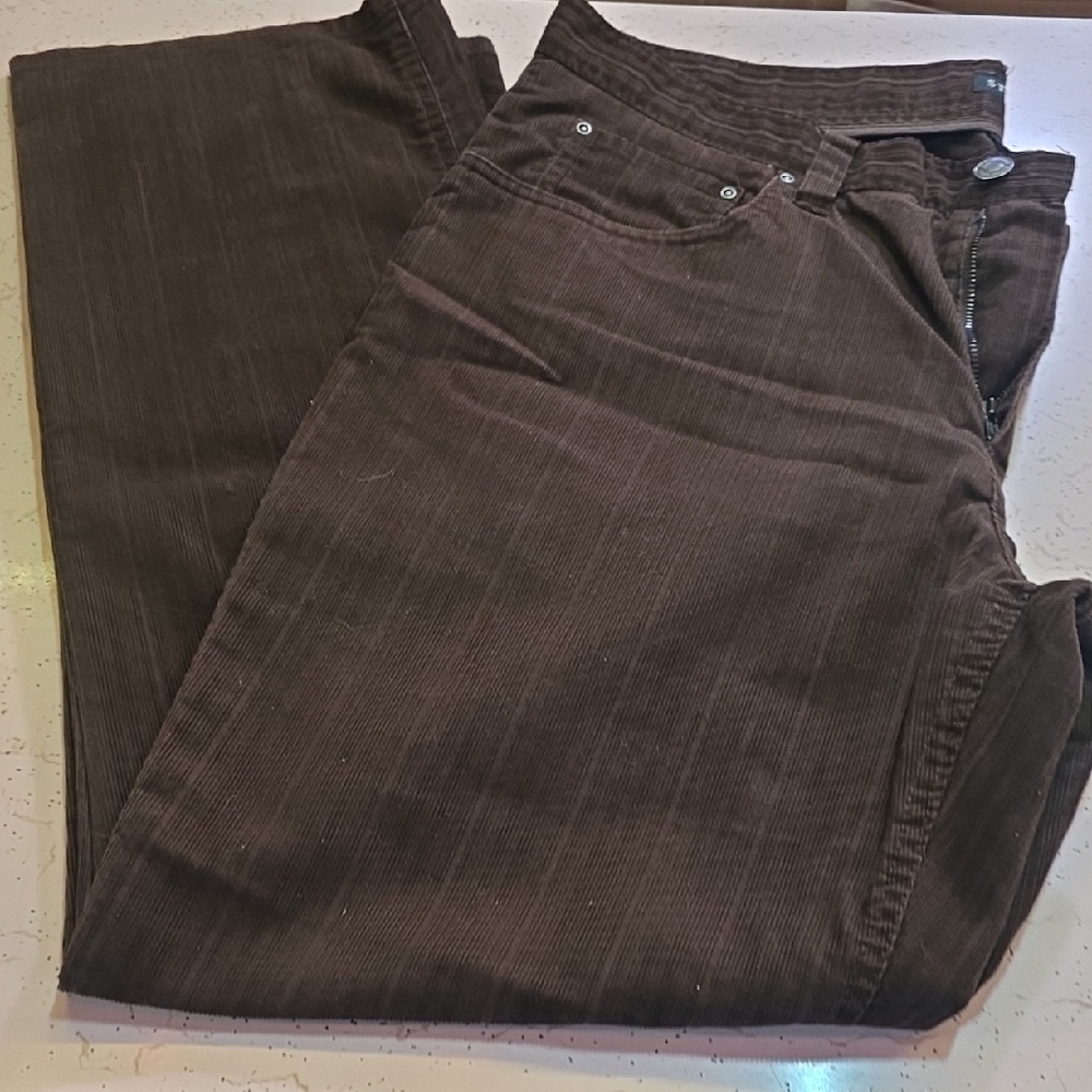 Men's Brown Corduroy Pant